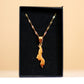 Malawi Solid Map Necklace